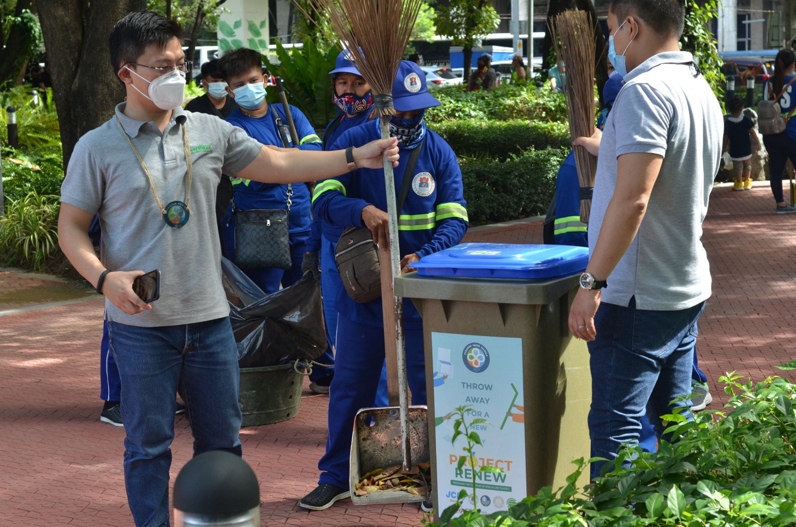 Upcycled-Mobile Trash-Bin-Turnover-Event-Manila